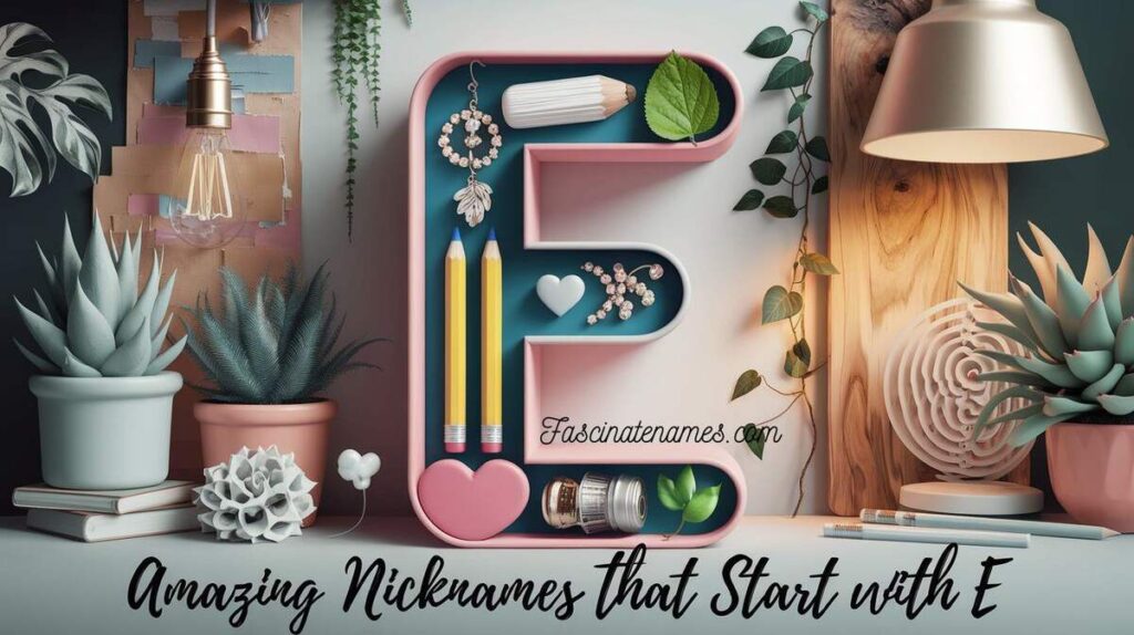 Amazing Nicknames That Start with E