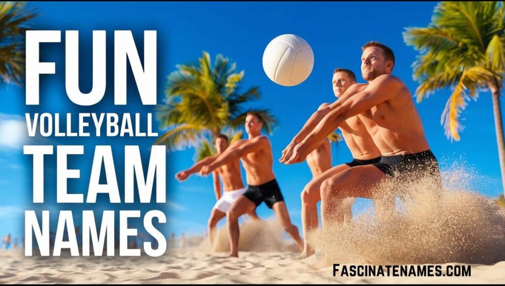 Fun Volleyball Team Names