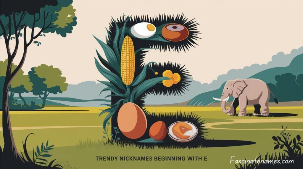 Trendy Nicknames Beginning with E