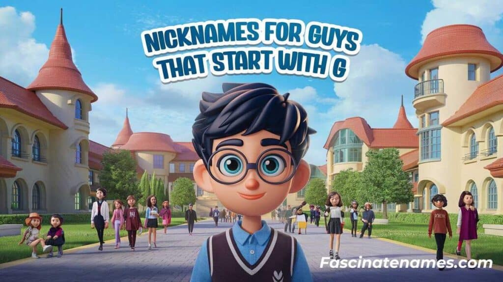 Nicknames for Guys That Start with G