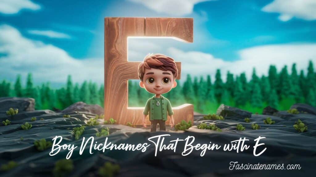 Boy Nicknames That Begin with E