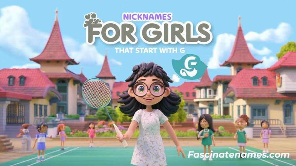 Nicknames for Girls That Start with G