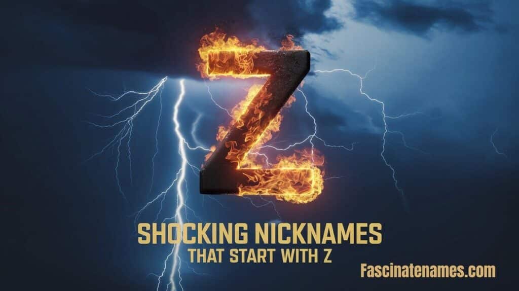 shocking Nicknames That Start With Z