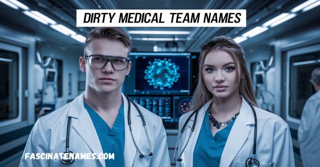 A humorous collection of creative and cheeky name for medical teams, showcasing their playful side in healthcare.