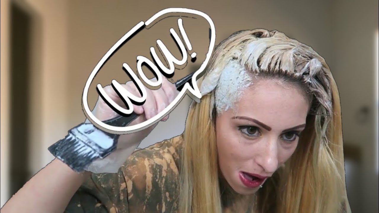 bleach on hair 40 vol