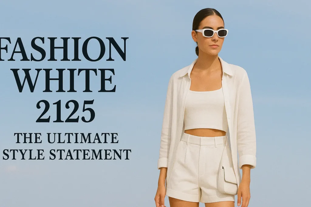 Fashion White 2125: The Ultimate Style Statement