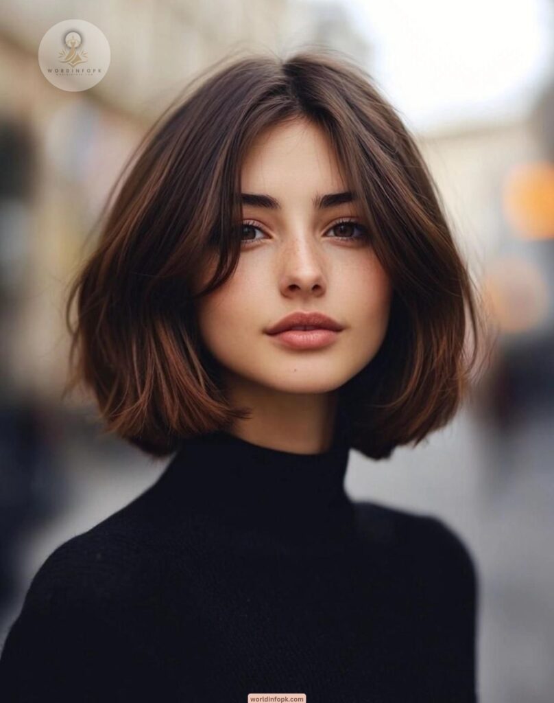 7. Layered French Bob 