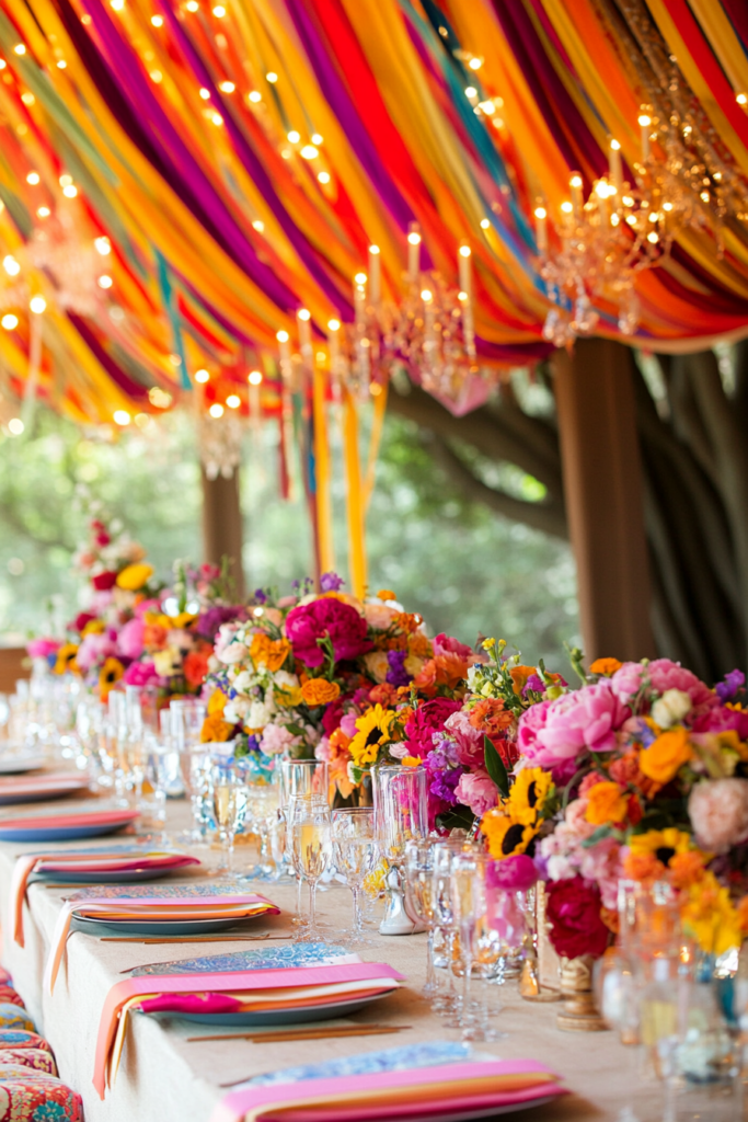 Transform Your Dream Day with Bold & Bright Wedding Themes for a Fun Celebration