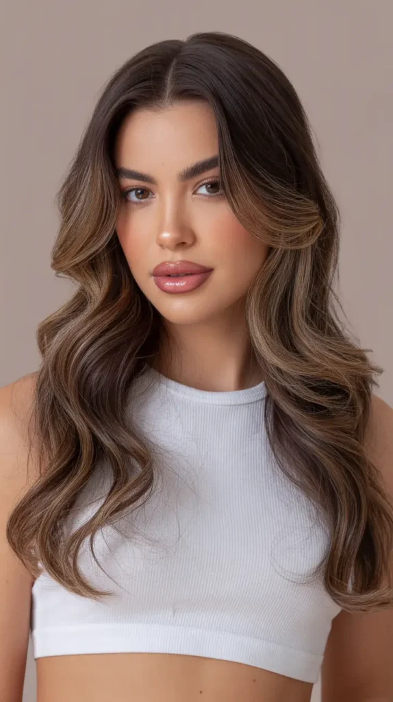 Summer Hair Color Ideas for Brunettes 2026 – Soft Balayage & Caramel Glow